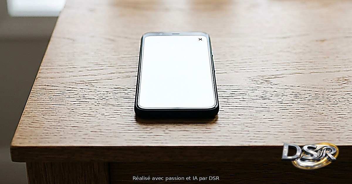 Téléphone avec écran de consentement, symbole de la publicité ciblée et de l'emailing